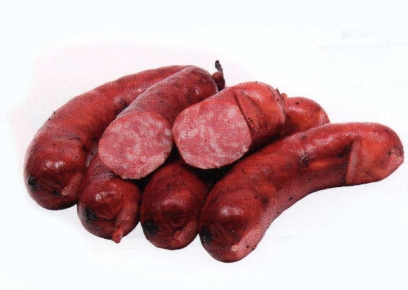Vídeňská klobása, baleno cca 1 kg