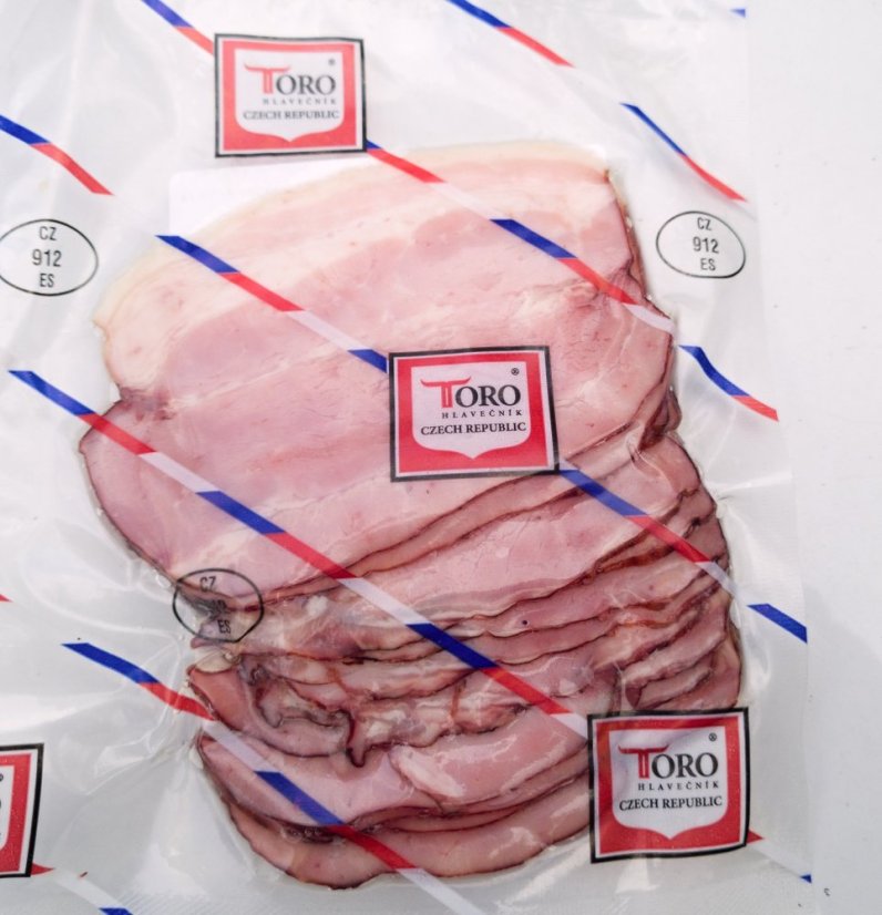 Anglická slanina uzená balení cca 1,5 kg (T)