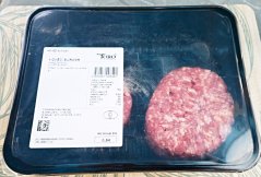 Vepřový  hamburger - Burger, (4x150g)