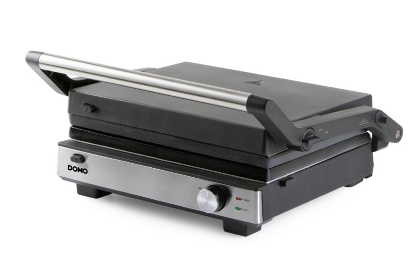 Elektrický kontaktní gril a vaflovač 2v1 s výměnnými deskami