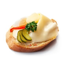 Kanapka šunková,  hmotnost 55 g