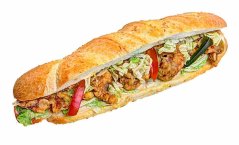 Bageta kuřecí v těstíčku na výběr MAX - 200 g, MALÁ 165 g