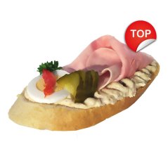 201 Chlebíček šunkový F 201 Chlebíček šunkový F